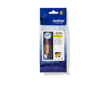 Tusz do drukarki Brother LC427XLY yellow do 5000 str.
